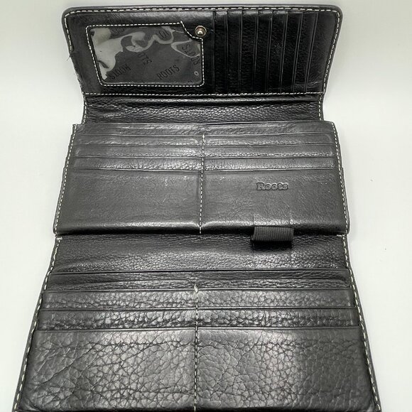 Large Roots Leather Wallet - Picture 4 of 8